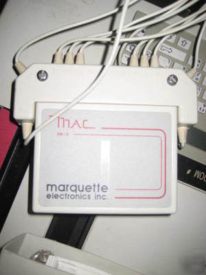 Marquette mac 6 resting ekg ecg machine and AM3 monitor