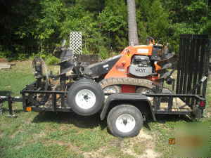 More than a trencher -16HP heavy duty 5PC. work station