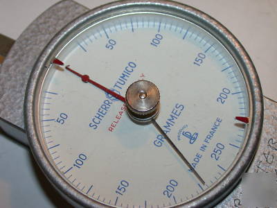 Scherr tumico 0 to 250 gram tension force gauge 
