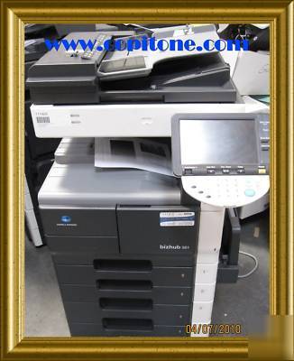 Konica minolta bizhub 361, copier,printer,scan,fax
