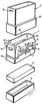 New 25 rubber stamp, stamp pad related patents on cd - 