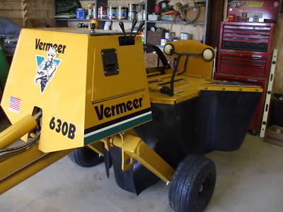 rebuilt vermeer 630B stump grinder w/ 30 hp engine