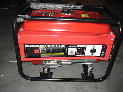 New gas generator 2500 watts 4 stroke new