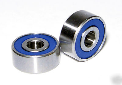 (10) SR2-2RS stainless bearings, 1/8