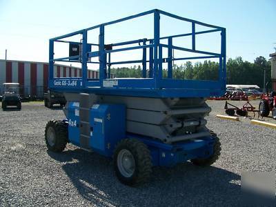 2007 genie GS3384 rt scissor lift - aerial - boom