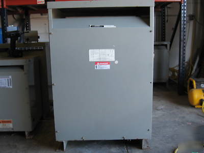 75 kva transformer pri 480V sec 208Y/120 3 ph dry type