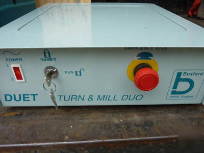 Boxford duet cnc combination mill/lathe - educational