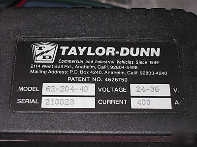 Cushman golf cart pmc dc controller 24/36V 400A 400 amp