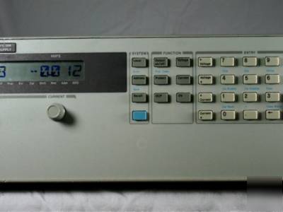 Agilent hp 6651A 8 volt 50 amp 400 watt dc power supply