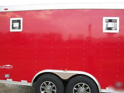 Cargo trailer~8.5X16TA stealth heavy duty work trailer