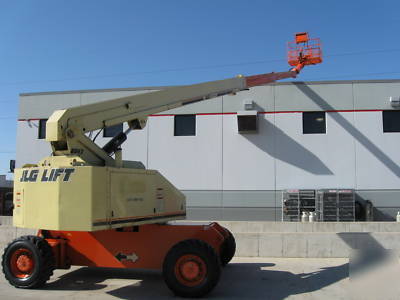 Jlg 80HX+6 aerial manlift boom lift man boomlift sky