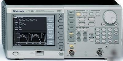 New tektronix AFG3021 arbitrary function gen. 25MHZ 