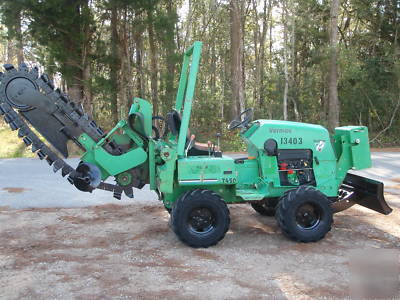 2003 vermeer rt 450 trencher