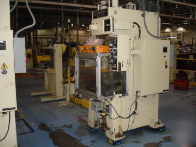 25 ton stamtec obs gap frame press, mdl. G1-25