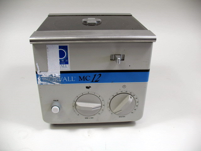 Dupont sorvall mc-12V lab micro centrifuge 12,000RPM