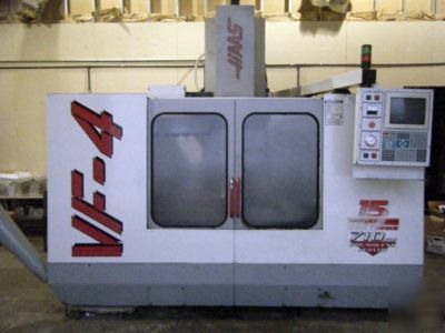 Haas vf-4 cnc vertical machining center ~ 1996