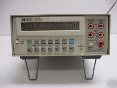 Hewlett packard 3478A 5 1/2 digit dmm