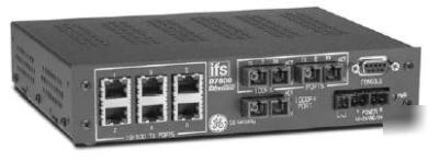 Ifs D7600-ss-s hardened managed switch 9 port 