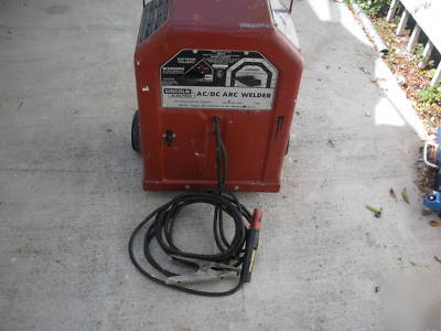 Lincoln electric welder ac/dc-225/125 arc welder 230 v