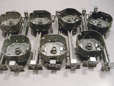 New 7 adjustable 1 gang metal electrical boxes