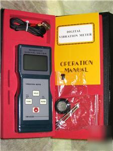 New digital vibration meter tester for v a d w software