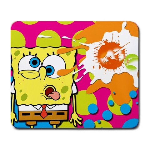 New hot sponge bob large computer mousepad mat cute