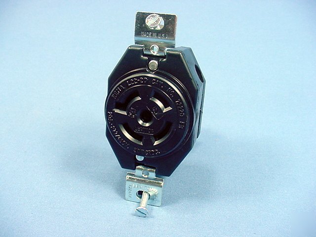 New leviton L22-20 locking receptacle 20A 277/480V 3Ã¸y