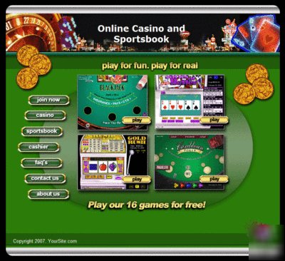 Online casino and sportsbook affiliate website business