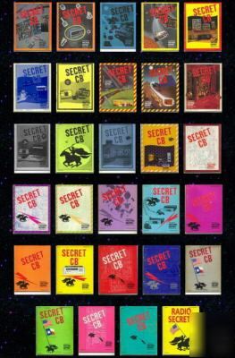 29 issues of secret cb manuals on cd volumes 1-29