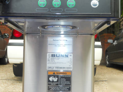Bunn icb-dv coffee brewer mint condition 