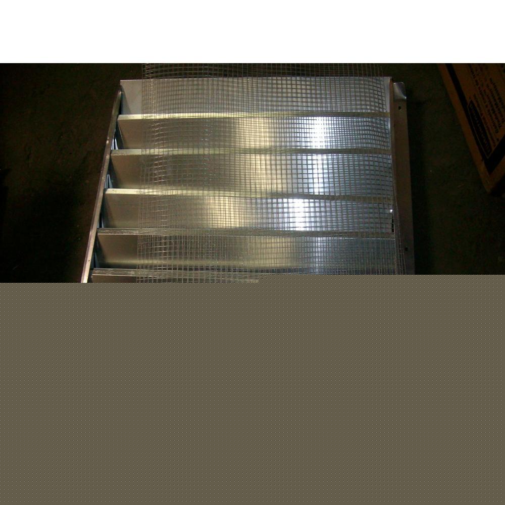 Dayton aluminum 36-48 in intake louver 162546