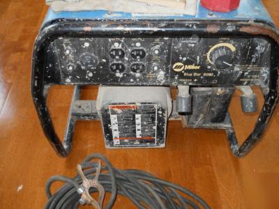 Miller blue star 6000 welder/generator, deal 