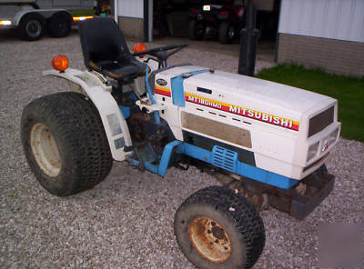 Mitsubishi MT180HMD diesel lawn tractor 