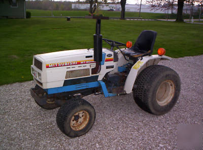 Mitsubishi MT180HMD diesel lawn tractor 
