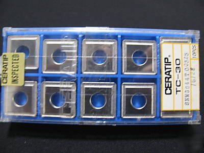 New 10 ea. ceratip inserts snmg 434 TC30