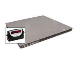 Rice lake summitâ„¢ 3000 floor scale with indicator