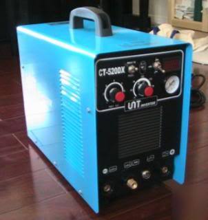 Unt 520DX 50A plasma cutter 200A tig arc mma welder