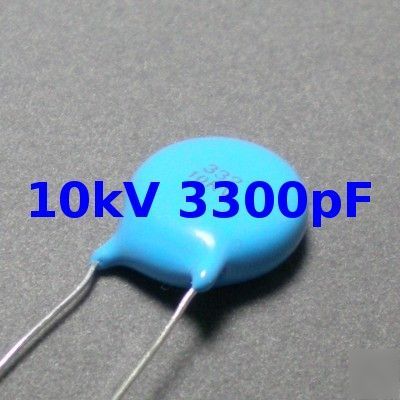 6 x 10KV 3300PF high voltage ceramic capacitors hv ham