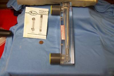 Dwyer visi-foat flowmeter 4-50 scfm cat no vfc-122 / 