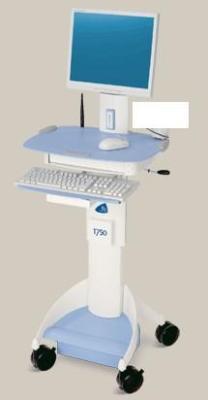 Flo 1750 portable medical computer workstation