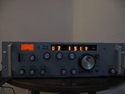 Rare drake msr/fm-p receiver nixie display (dsr-2 +fm)
