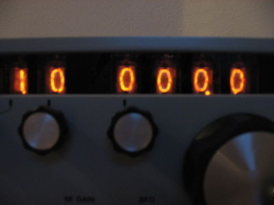Rare drake msr/fm-p receiver nixie display (dsr-2 +fm)
