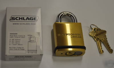 Schlage KS43A2300 commercial padlock with 3/4