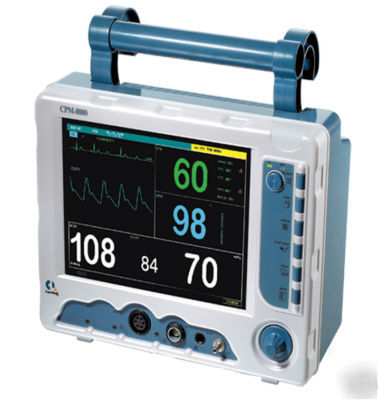 Veterinary patient monitor 6 parameters 8.4