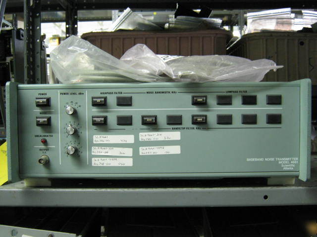 Scientific atlanta 4661 bb noise transmitter w filters