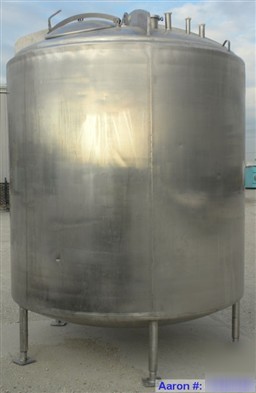 Used- mueller tank, 2000 gallon, model f, 316 stainless