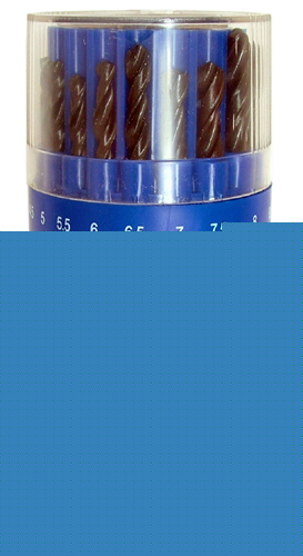19PCS hcs wood drill bit set. dial a drill 1 to 10MM
