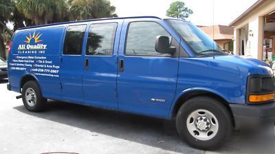 2004 chevy express 3500 & bane clene cleaning equipment