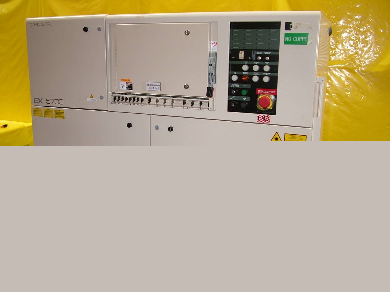 Cymer ex 5700 laser module ex-5700-ii working