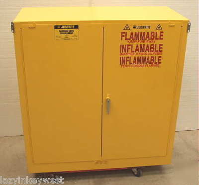 Justrite flammable liquid storage cabinet model #25302